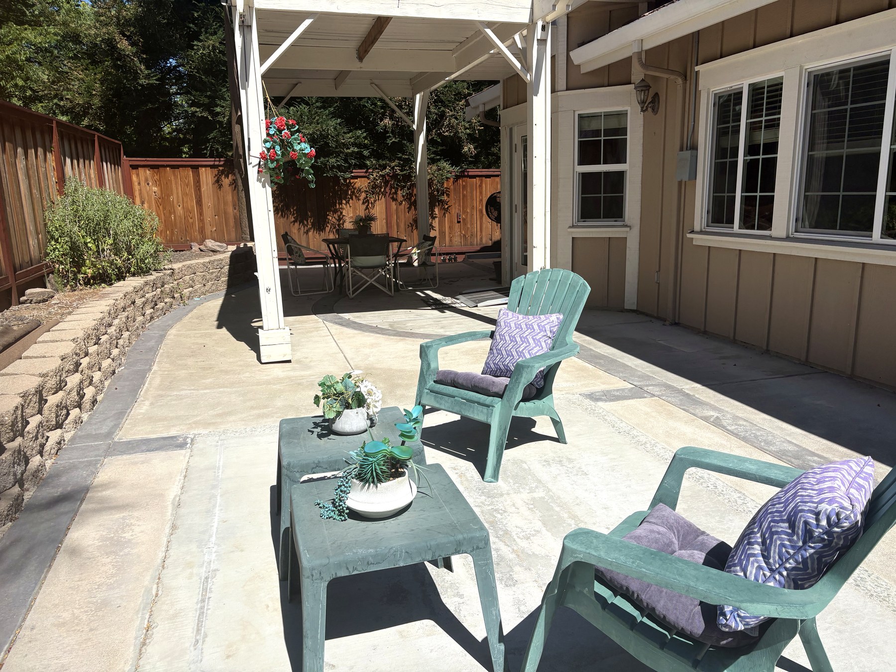 Outdoor area at Buena Vista